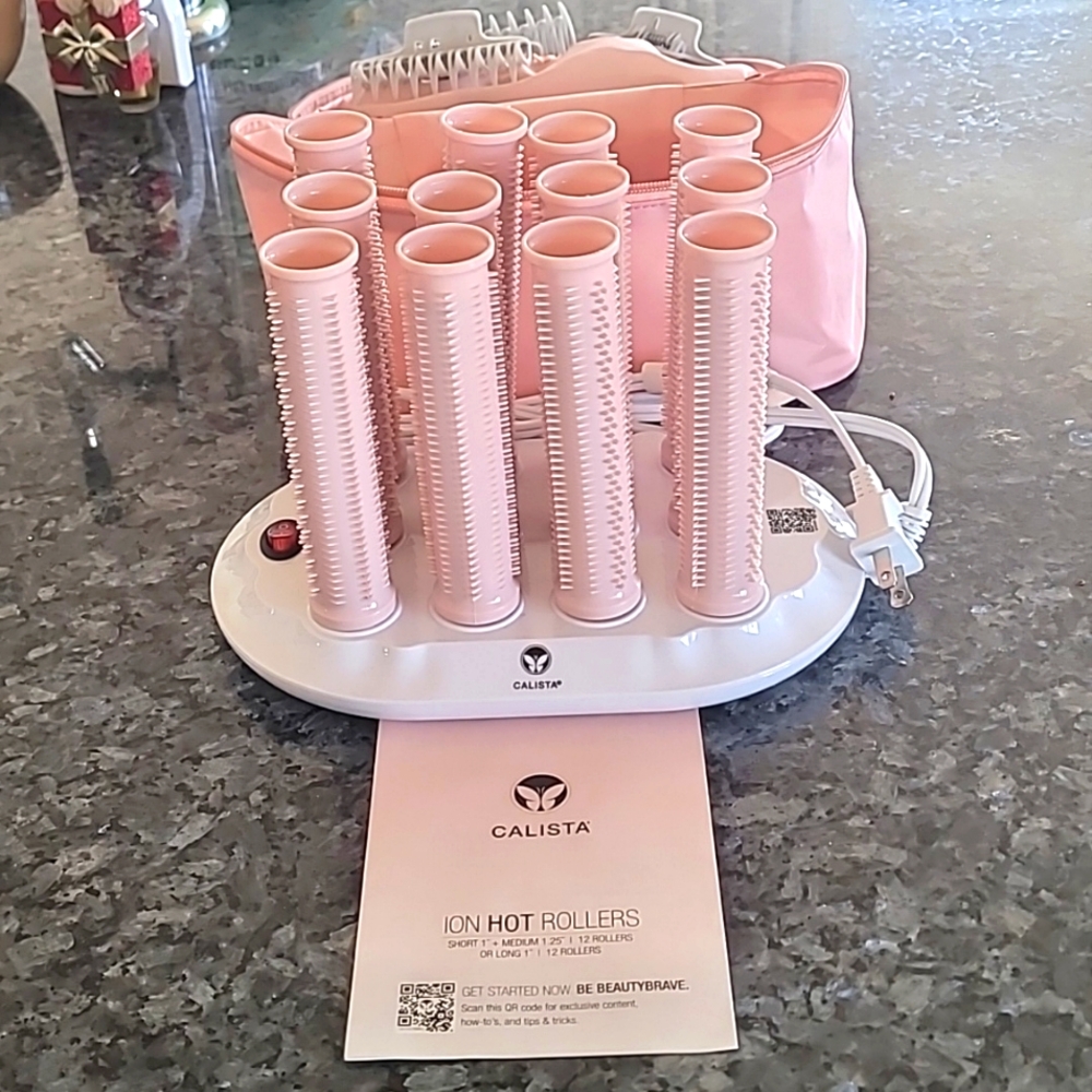 CALISTA ION HOT ROLLERS used once.